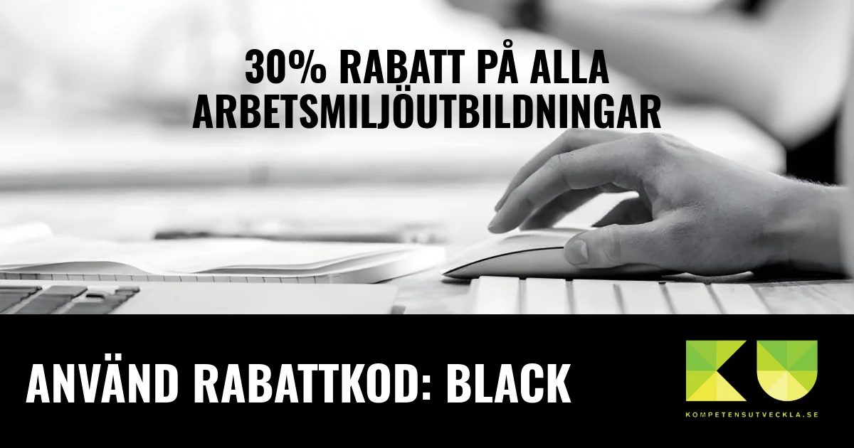 Black week 2025 Kompetensutveckla.se
